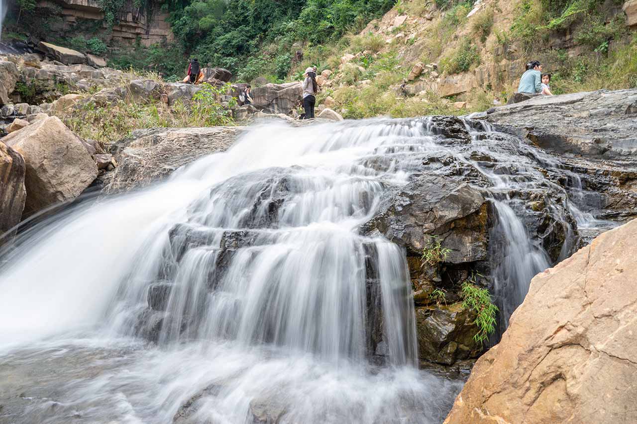 Chambok Waterfall Cambodia